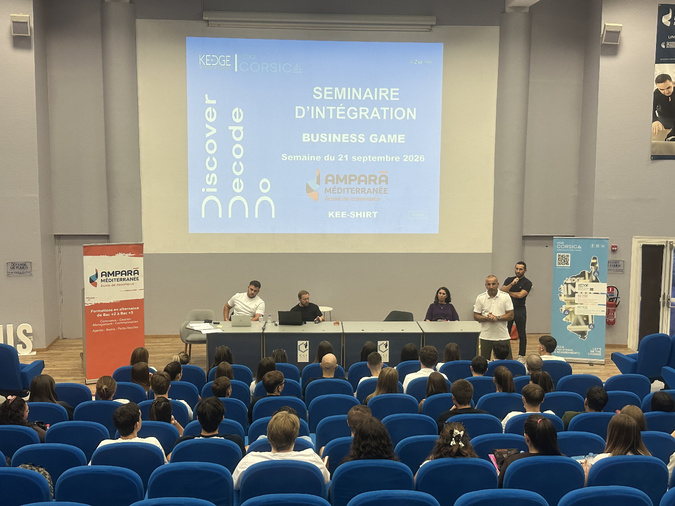 80 nouveaux étudiants font leur rentrée à l’école de commerce de Borgo 80 nouveaux étudiants font leur rentrée à l’école de commerce de Borgo