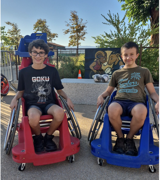 À Ajaccio, Sette in Carritellu fait du touch rugby fauteuil un terrain d’inclusion