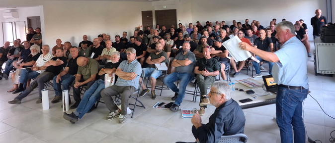 Une centaine de chasseurs de Haute-Corse ont pris part à la formation. Une centaine de chasseurs de Haute-Corse ont pris part à la formation.
