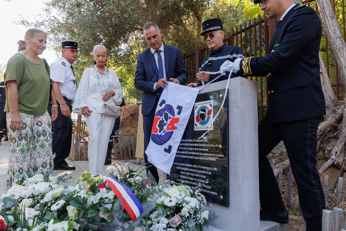 Bastia - Une plaque en hommage au pompier François-Marie Ercole, 80 ans après sa mort Bastia - Une plaque en hommage au pompier François-Marie Ercole, 80 ans après sa mort