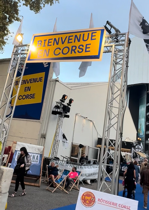 La Corse prend ses quartiers à la Foire de Marseille