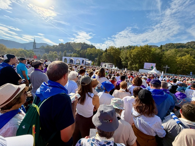 EN IMAGES - Près de 200 pèlerins corses à Lourdes à la rencontre du Pape Léon XIV EN IMAGES - Près de 200 pèlerins corses à Lourdes à la rencontre du Pape Léon XIV