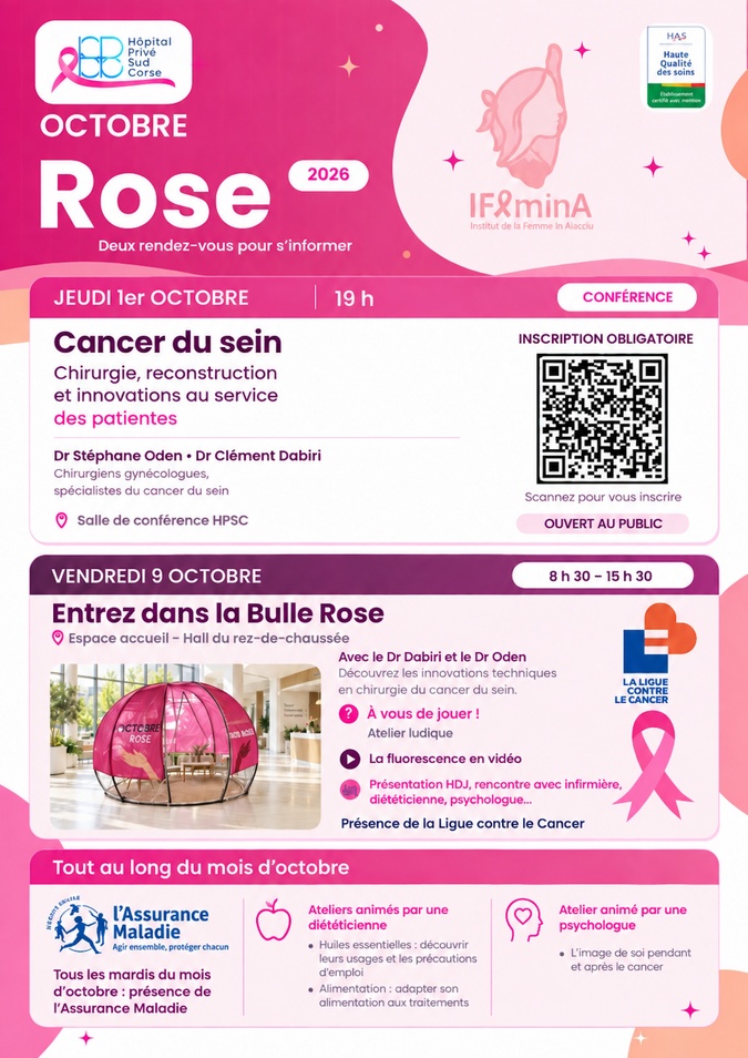 Cancer du sein : en Corse, le dépistage reste un défi malgré les progrès de la prise en charge Cancer du sein : en Corse, le dépistage reste un défi malgré les progrès de la prise en charge