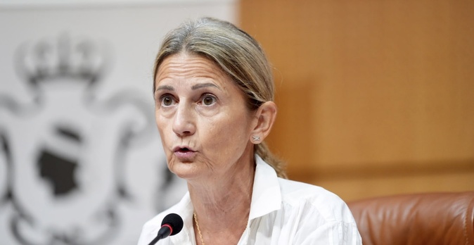 Nanette Maupertuis, présidente de l’Assemblée de Corse. Photo Paule Santoni. Nanette Maupertuis, présidente de l’Assemblée de Corse. Photo Paule Santoni.