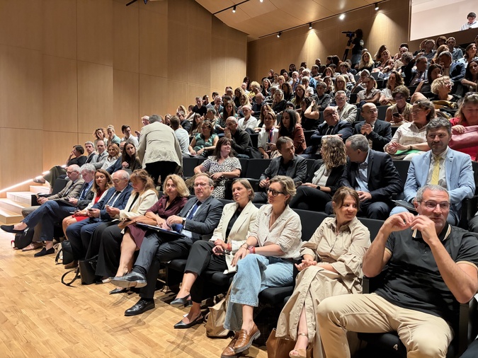 Pas moins de 200 enseignants, personnels de l’Éducation nationale et acteurs de la politique de la ville étaient réunis pour le séminaire régional des Cités éducatives
