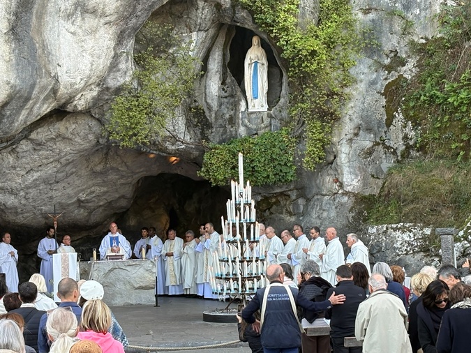Lourdes : les journées chargées des pèlerins corses