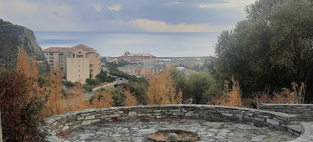 Vue de Casevecchie à Ville di Pietrabugno (Annick Medori)