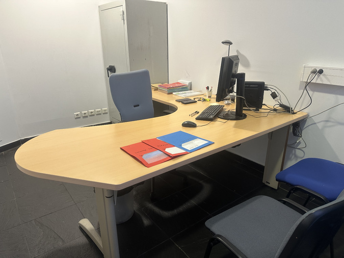 L'un des bureaux du nouveau poste de police L'un des bureaux du nouveau poste de police