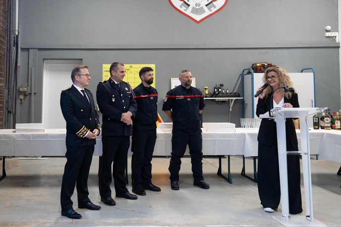 Le préfet de Corse, Éric Jalon, était présent pour l'inauguration