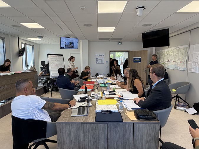 Risque d’inondation : la CAB et les communes du bassin bastiais testent leur gestion de crise Risque d’inondation : la CAB et les communes du bassin bastiais testent leur gestion de crise