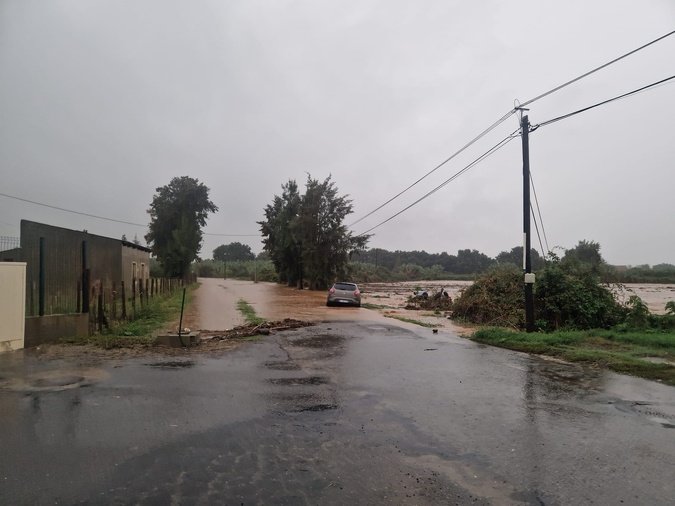 Les intempéries ce mardi à Folelli Les intempéries ce mardi à Folelli