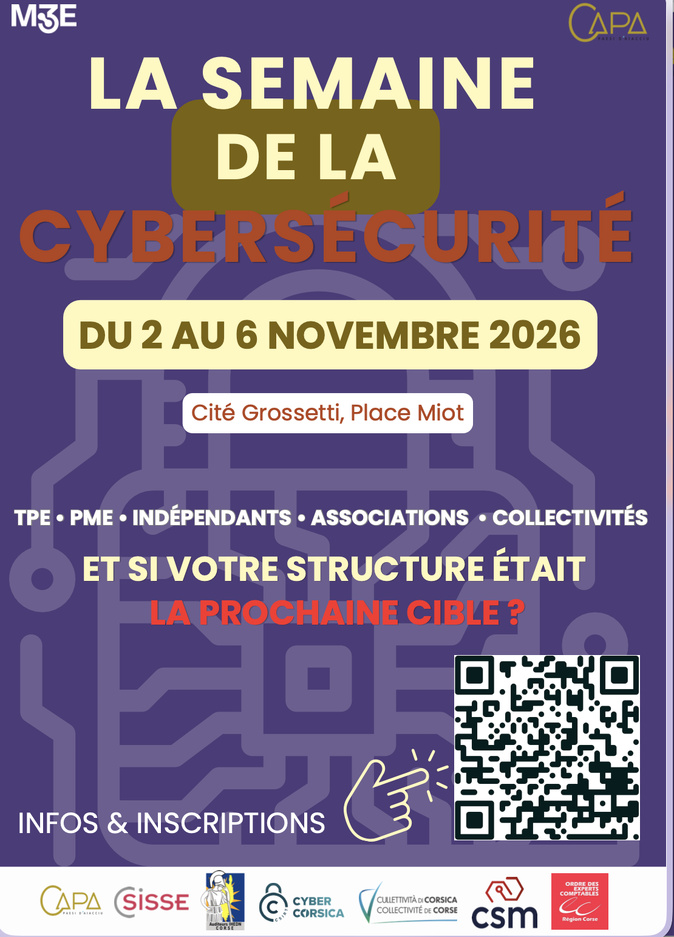 À Ajaccio, une semaine pour donner aux petites structures les bons réflexes face aux cyberattaques