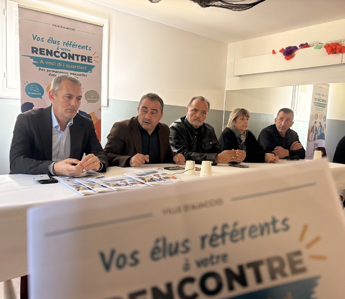 À Ajaccio, la majorité municipale veut installer les élus au cœur des quartiers À Ajaccio, la majorité municipale veut installer les élus au cœur des quartiers