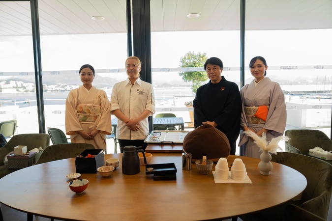 Une délégation japonaise d’une dizaine de personnes est en Corse jusqu’au 30 octobre pour approfondir les échanges autour de la châtaigne (©Paule Santoni)
