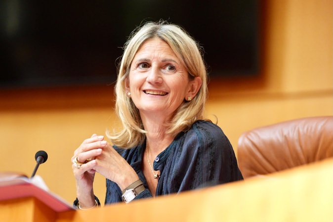 Nanette Maupertuis, présidente de l'Assemblée de Corse. Photo Paule Santoni. Nanette Maupertuis, présidente de l'Assemblée de Corse. Photo Paule Santoni.