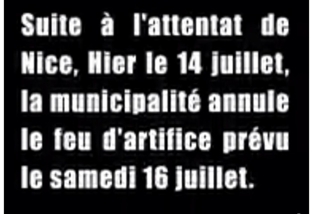 Feu d'artifice de Calvi annulé et nombreuses manifestations déprogrammées en Balagne Feu d'artifice de Calvi annulé et nombreuses manifestations déprogrammées en Balagne