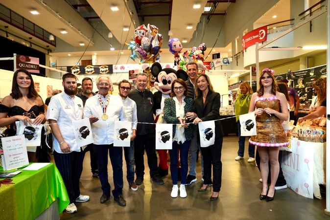 Depuis ce vendredi 30 octobre et jusqu’à dimanche 1er novembre, le Palais des Congrès d’Ajaccio accueille la septième édition du Salon du chocolat et des délices de Corse (©Paule Santoni)