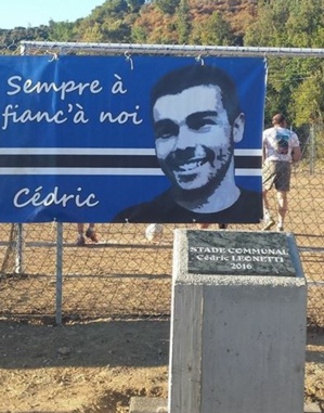 Erbaghjolu : Le bel hommage à Cédric Leonetti Erbaghjolu : Le bel hommage à Cédric Leonetti
