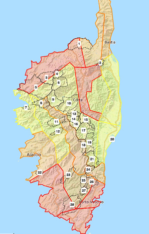 Risques très sévères d'incendies dans le Cortenais, en Balagne et dans l'Extrême-Sud Risques très sévères d'incendies dans le Cortenais, en Balagne et dans l'Extrême-Sud