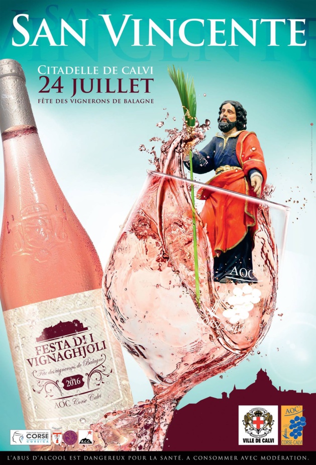 Saint Vincent dimanche à Calvi avec procession et dégustation de vins de Balagne Saint Vincent dimanche à Calvi avec procession et dégustation de vins de Balagne