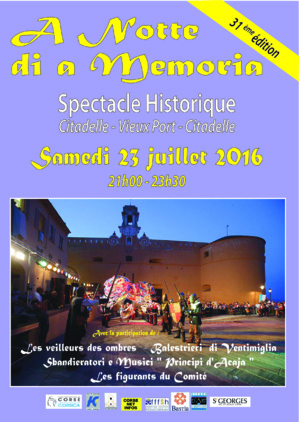 Bastia : La 31e "Notte di a Memoria" Bastia : La 31e "Notte di a Memoria"