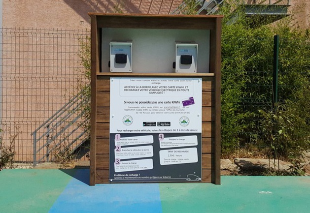 L'Ile-Rousse : Des bornes de recharge pour véhicules électriques L'Ile-Rousse : Des bornes de recharge pour véhicules électriques