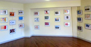 Exposition des photos représentant les 36 toiles.