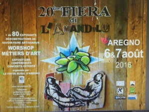 20e Fiera di l'Amandulu in aregnu les 6 et 7 août 20e Fiera di l'Amandulu in aregnu les 6 et 7 août