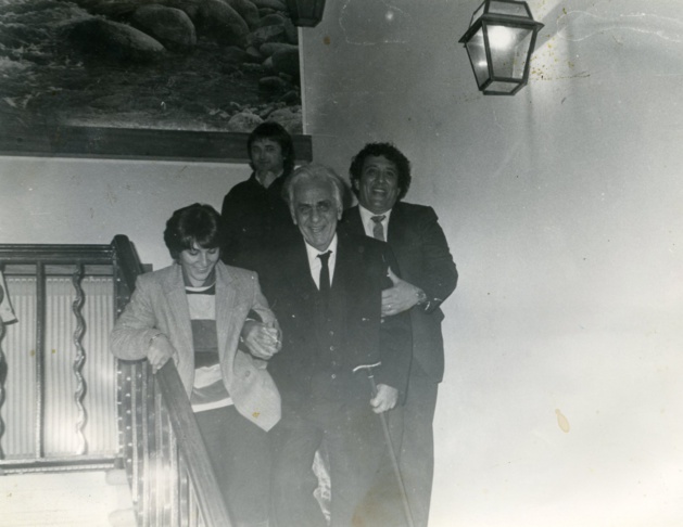 Toussaint Cardi (à droite) était un fidèle parmi les fidèles du regretté Dr Jean-Félix Orabona Toussaint Cardi (à droite) était un fidèle parmi les fidèles du regretté Dr Jean-Félix Orabona