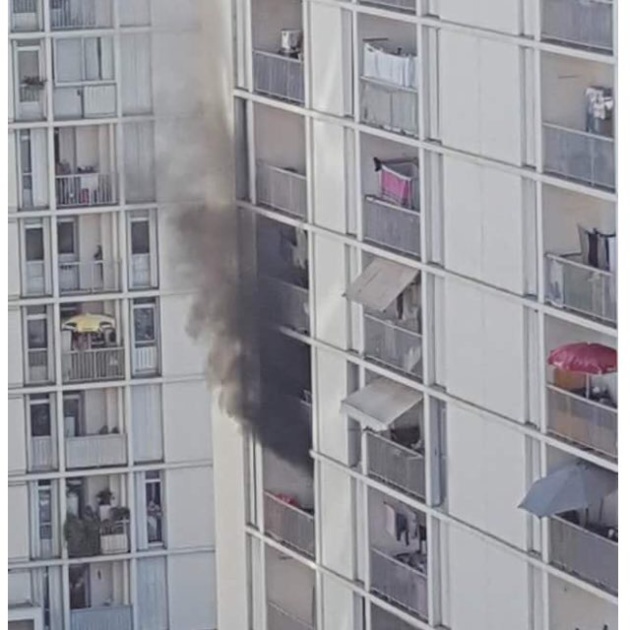 Ajaccio : Feu d'appartement au quartier des Salines Ajaccio : Feu d'appartement au quartier des Salines
