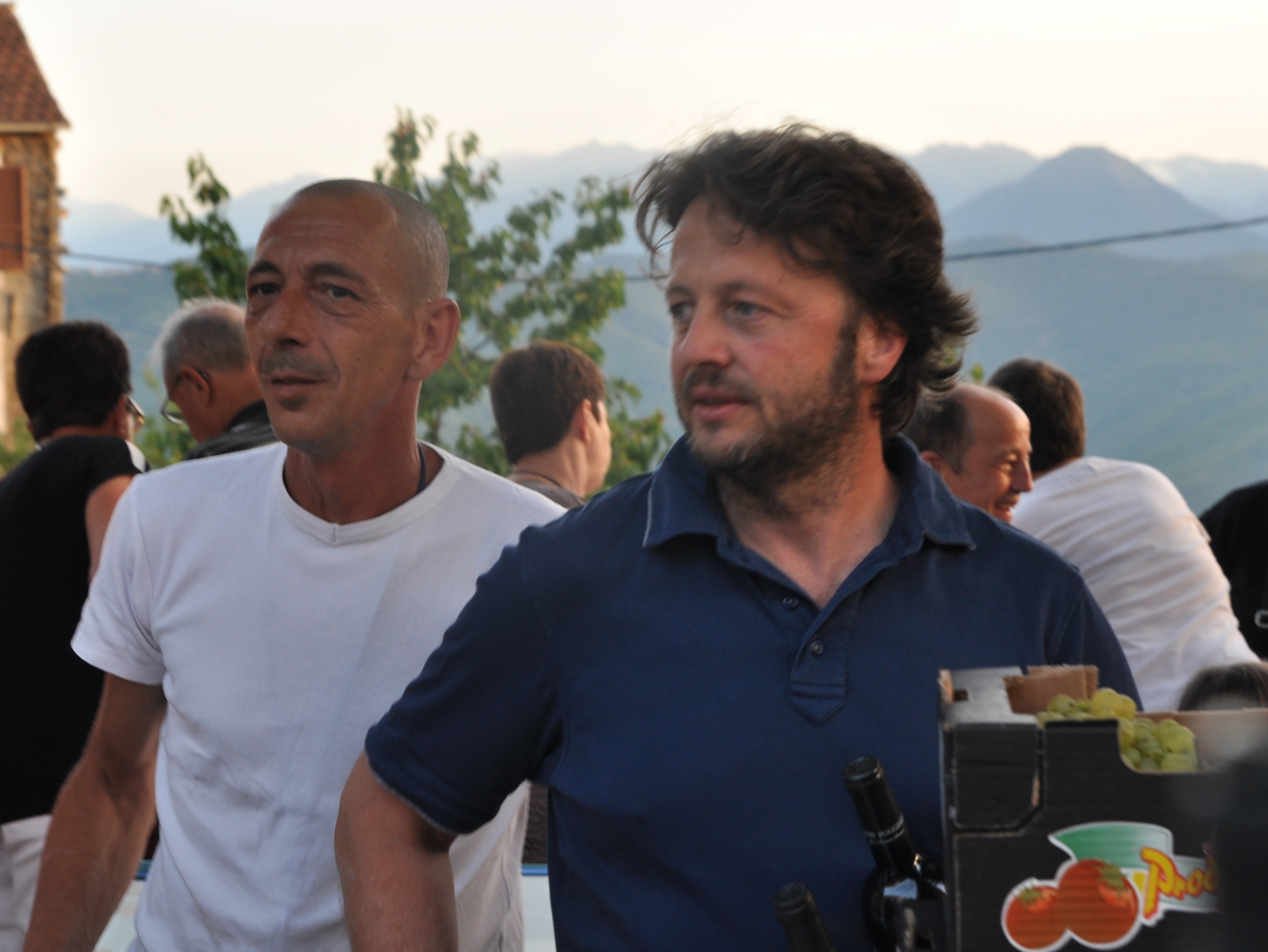 Sébastien Touchais, président de l'association U Ghjuncaghju.