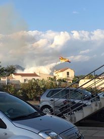 Ajaccio : Important incendie à Alzo di Leva. Un pompier victime d'un malaise hospitalisé