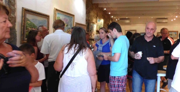 Propriano : Sculptures à la galerie Fronti di Mare