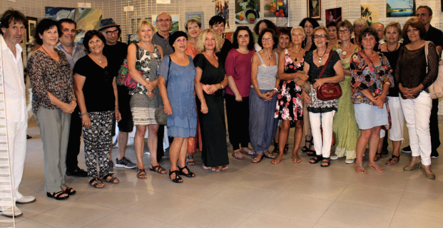 Tallone : Succès complet de la troisième exposition d'artistes peintres et sculpteurs