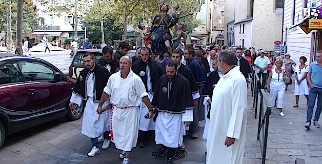 Bastia  : Saint Roch « centre de formation » des confréries de Corse