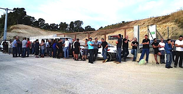 Le site avait fait à l'été 2015 l'objet d'un blocage par la population locale.