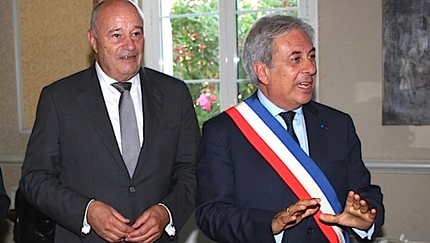 Jean-Michel Baylet reçu à l'hôtel de ville de Calvi