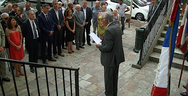 Hommage à Jean Nicoli à Bastia