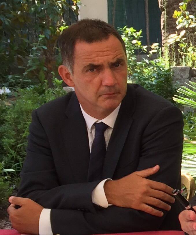 Gilles Simeoni, Président de l'Exécutif de l'Assemblée de Corse.