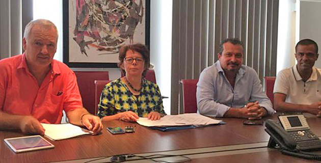 La CFDT Corsica et le STC Marinari côte-à-côte