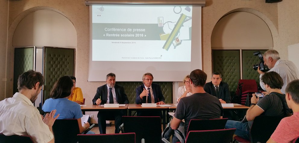 Rentrée à l'Académie de Corse : Beaucoup de changements cette année