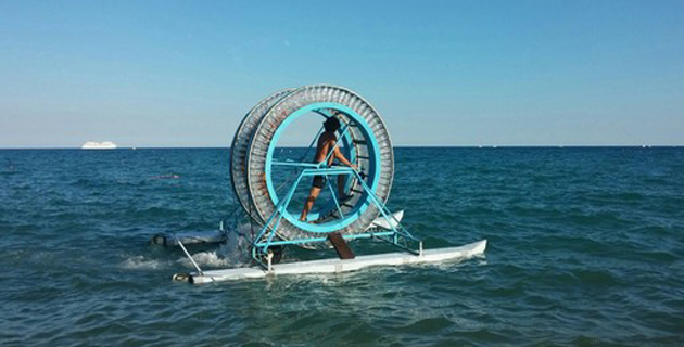 « Cammino » pour marcher sur… l'eau entre l’Italie à la Corse