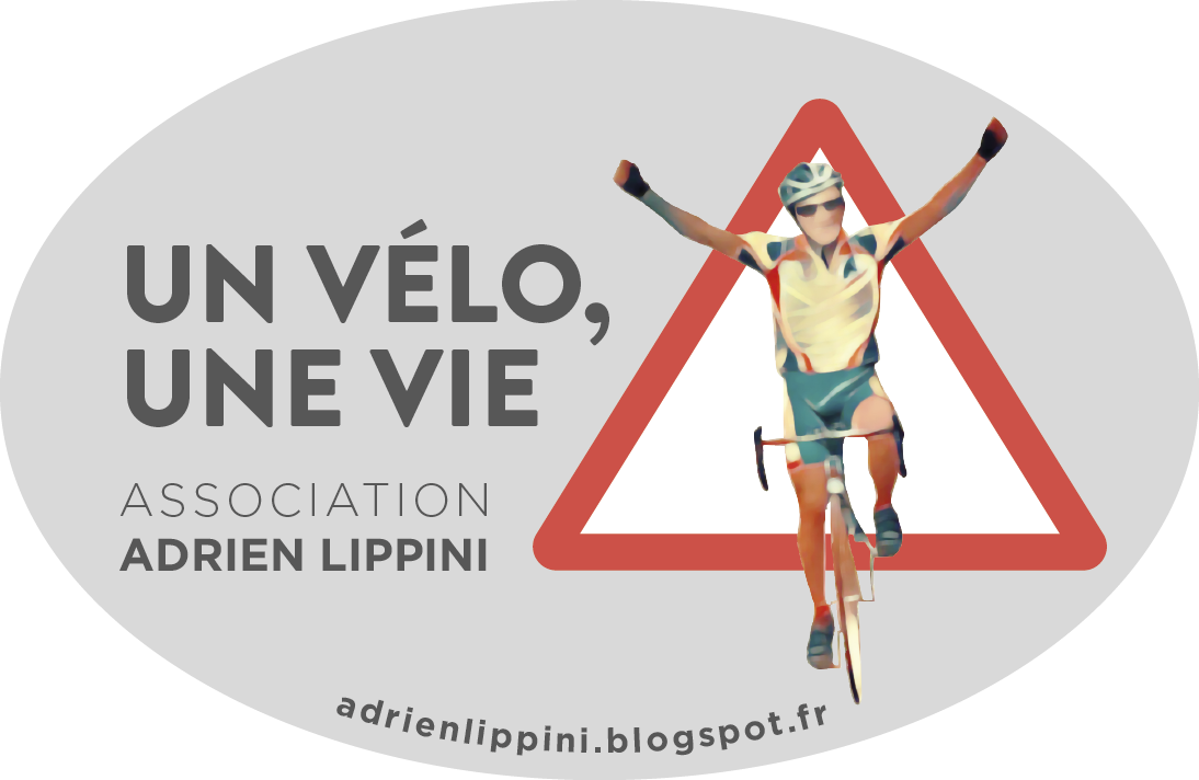 L’Association « Adrien Lippini, Un vélo, Une vie » à Cernay (Haut-Rhin) pour prêcher la bonne parole