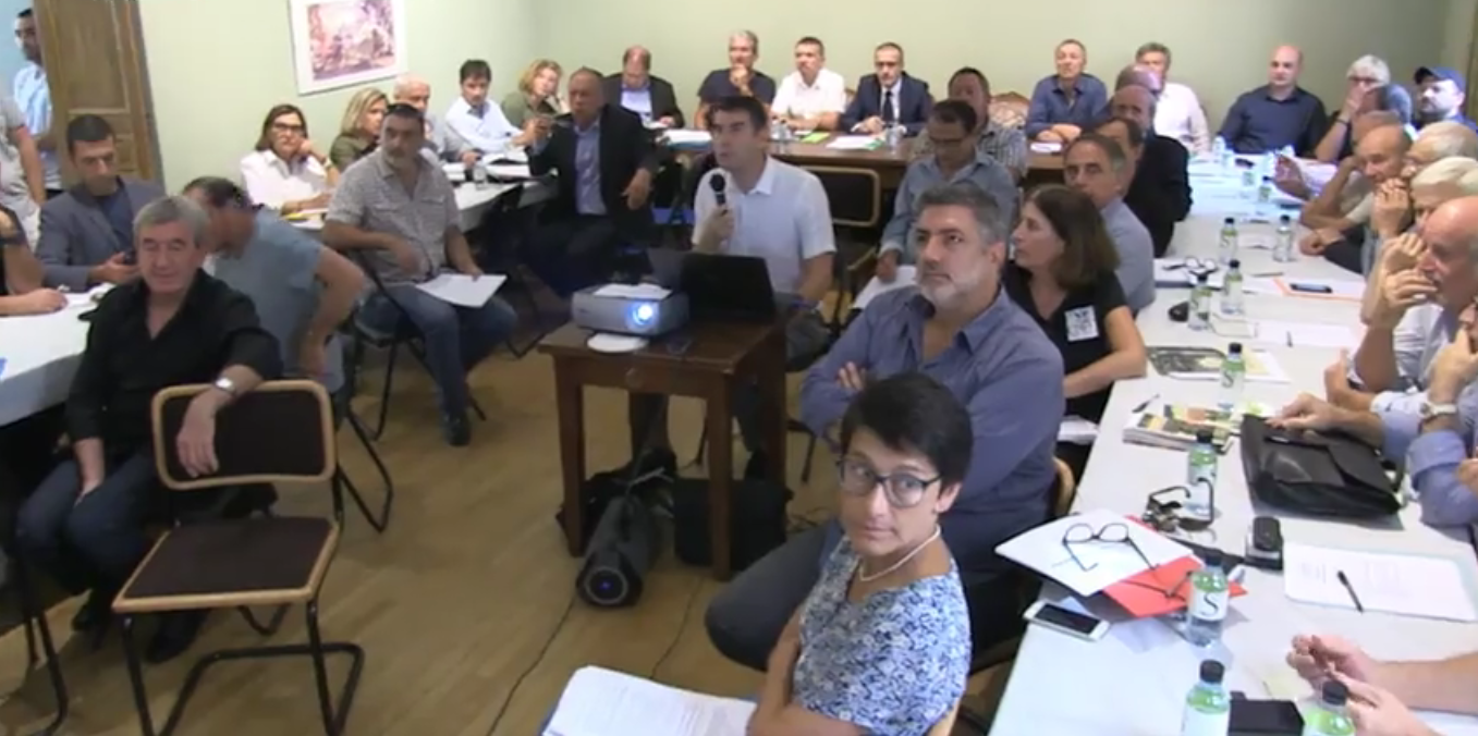 2de réunion du Comité de massif corse, à Bocognano.