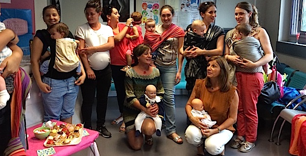 Bastia : Le service de maternité fête le 1er anniversaire de son atelier de portage physiologique