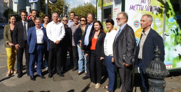 Qualité de l’air à Ajaccio : Une station de mesure inaugurée place Abbatucci