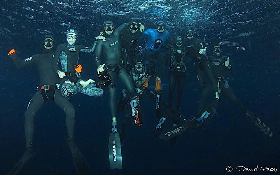 Calvi : Stage d'apnée en "full immersion" avec Guillaume Nery