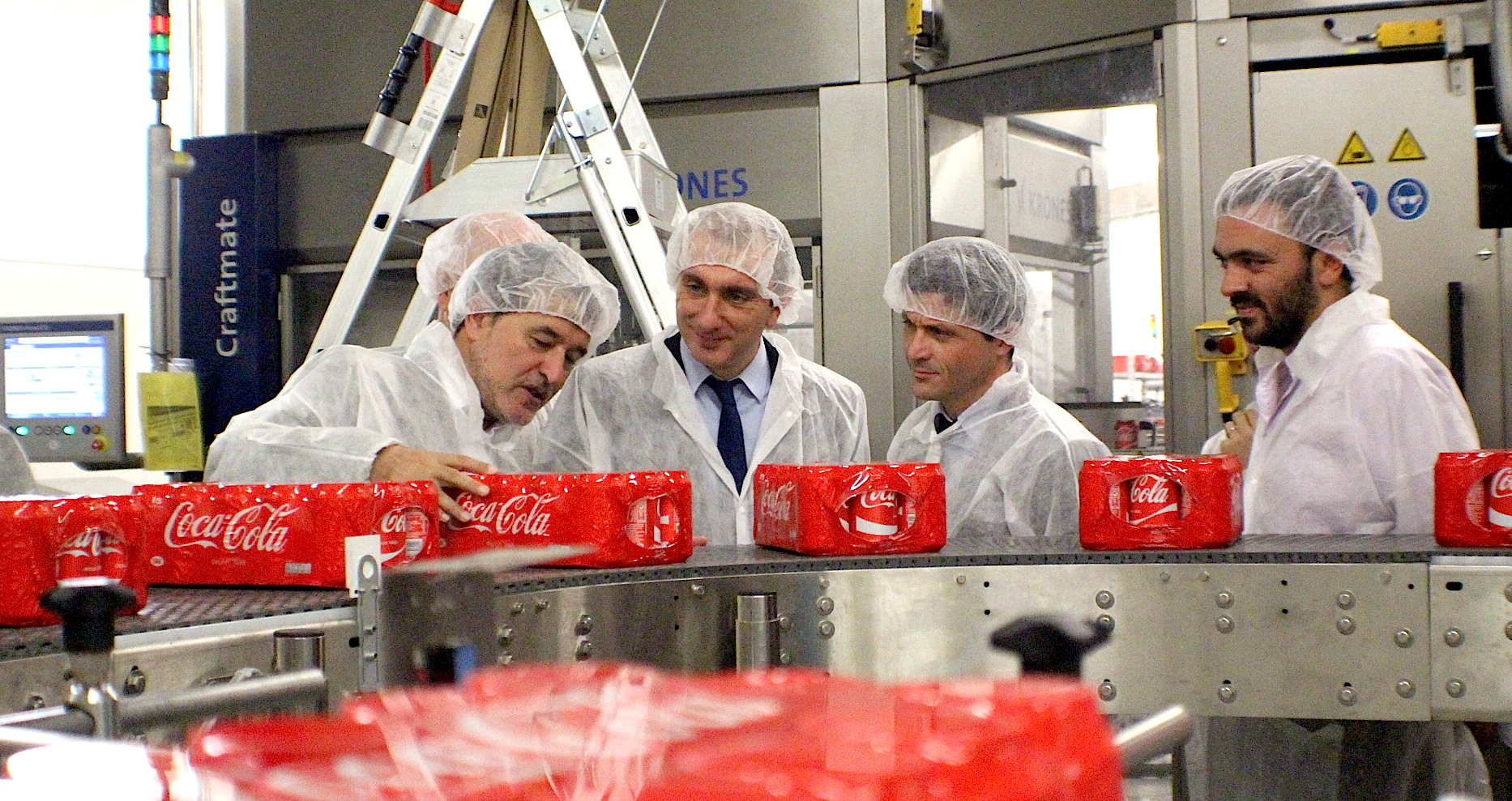Coca-Cola fattu in Corsica : Une ligne de conditionnement de canettes implantée à Furiani