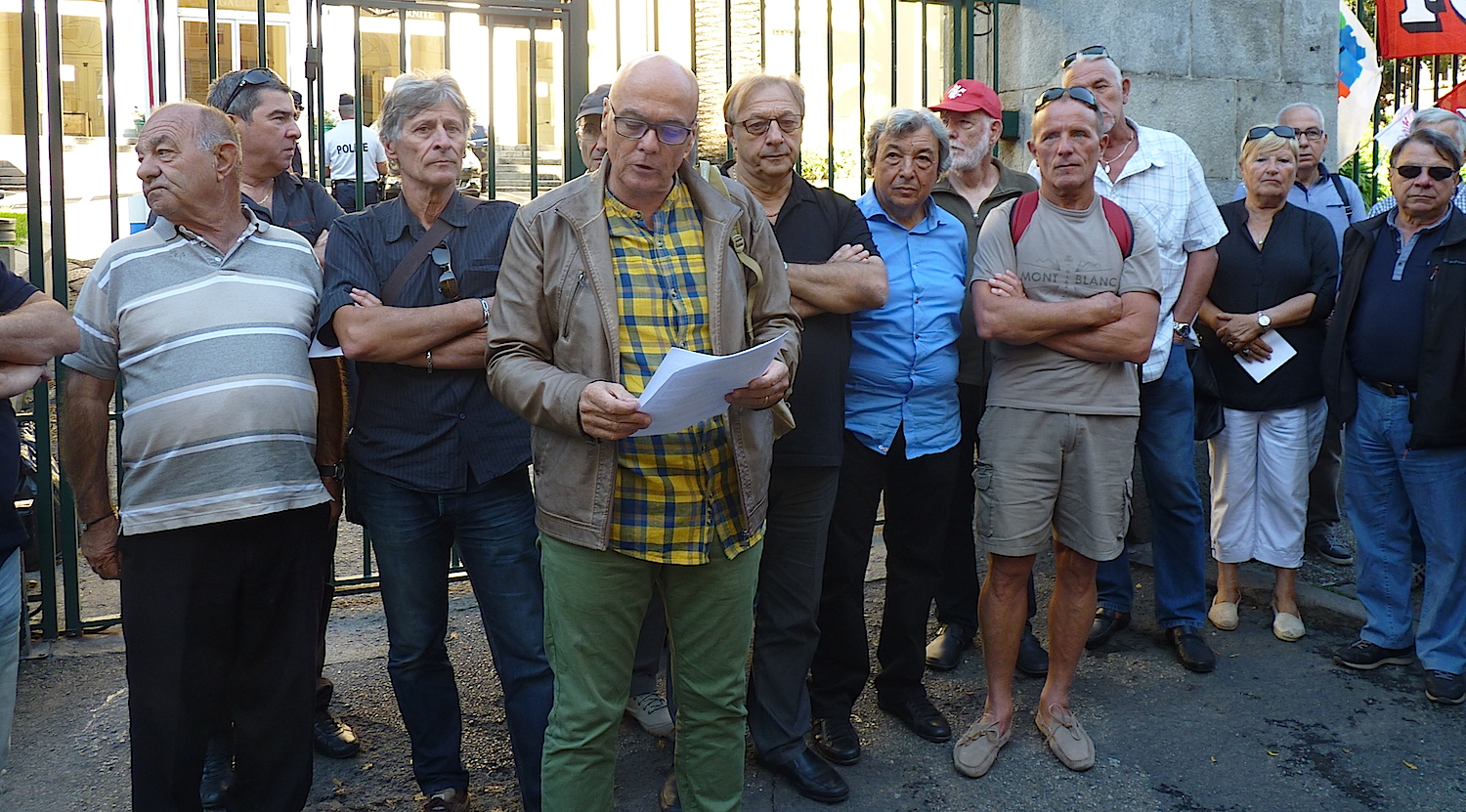 Leur situation se dégrade de plus en plus : Les retraités de Corse battent le pavé