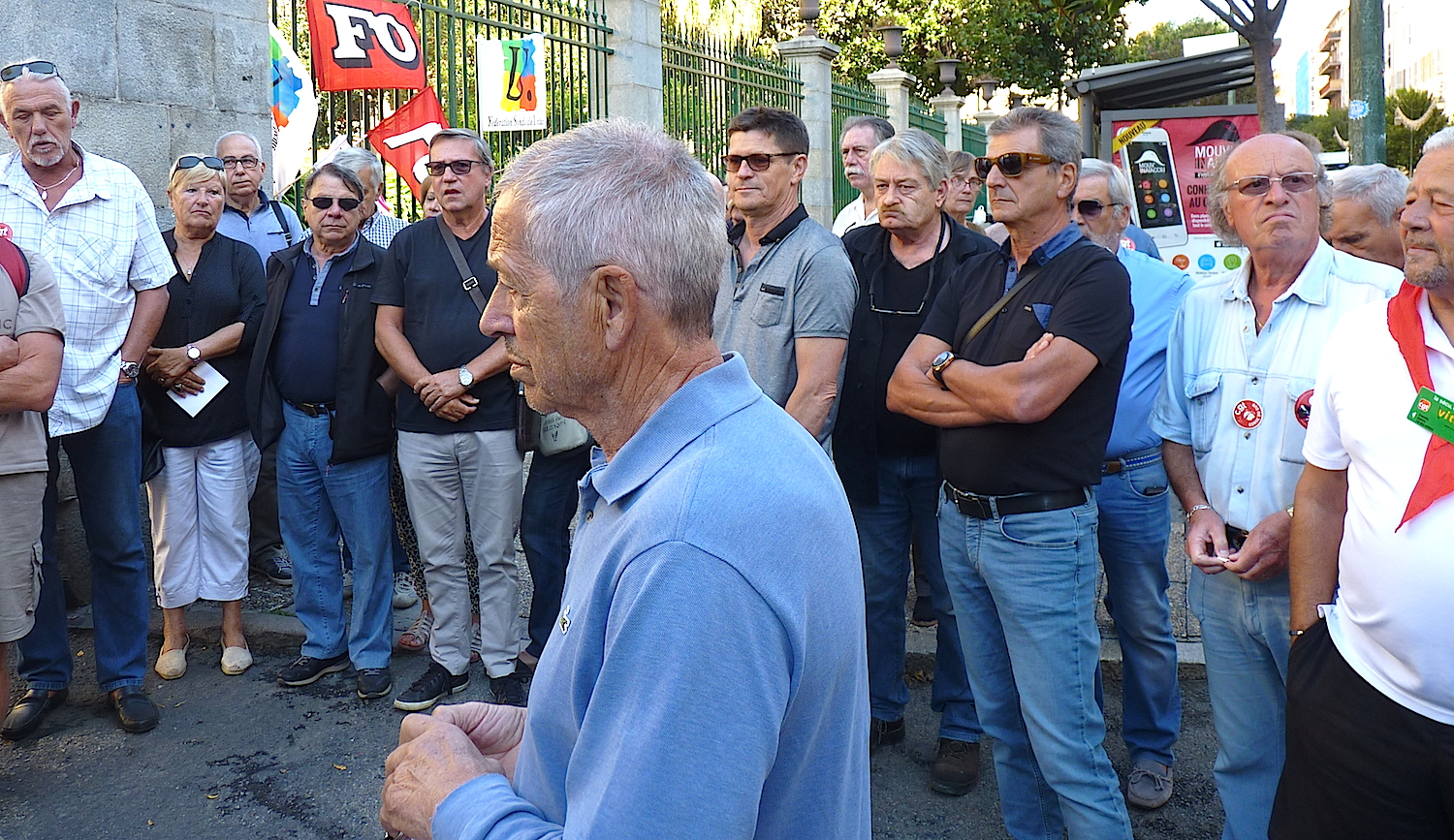 Leur situation se dégrade de plus en plus : Les retraités de Corse battent le pavé